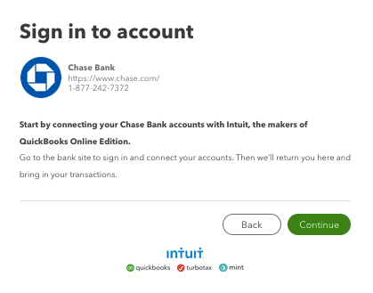 Sign in to Chase Bank